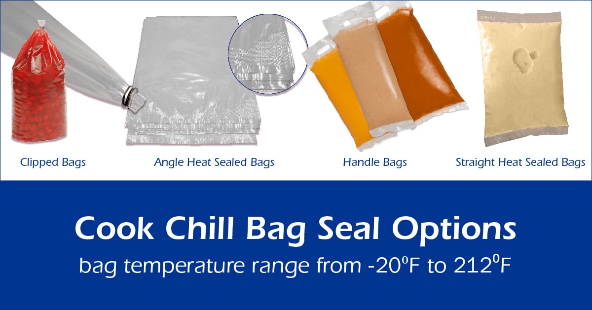 Convenient Large Batch Cook Chill Flexible Packaging